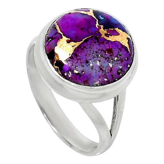 Copper Purple Turquoise - Arizona Ring size-9 R-1008 SDR249019