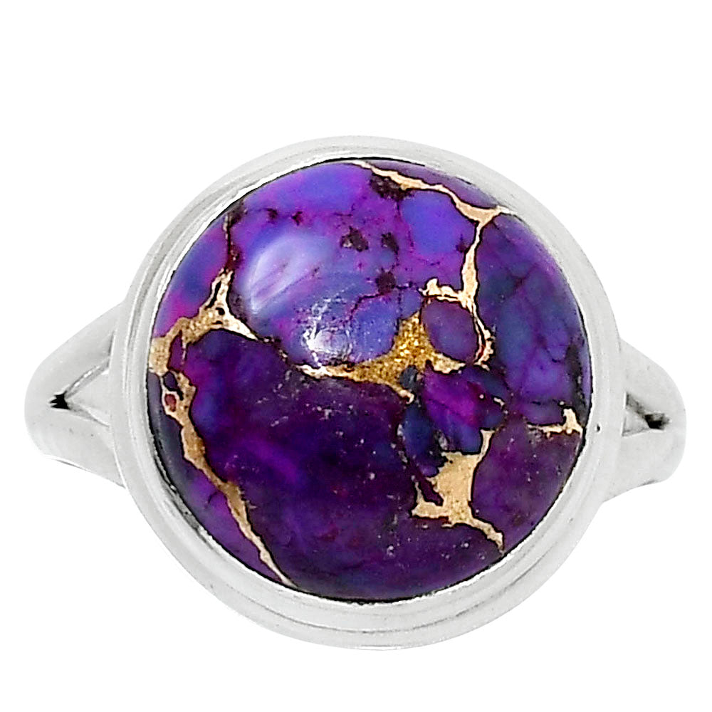 Copper Purple Turquoise - Arizona Ring size-9 R-1008 SDR249020