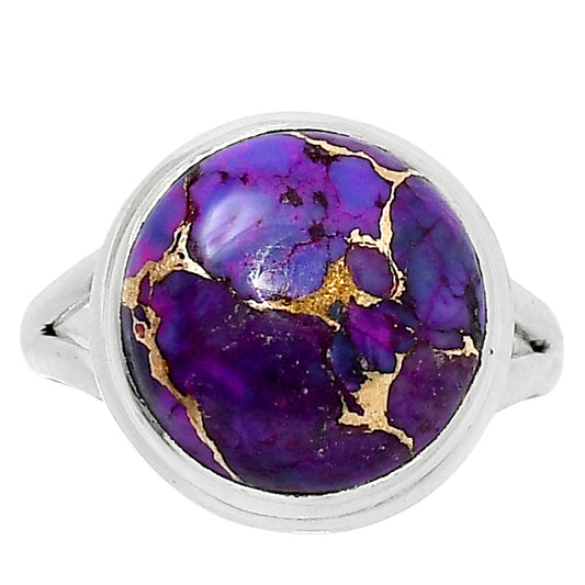Copper Purple Turquoise - Arizona Ring size-9 R-1008 SDR249020
