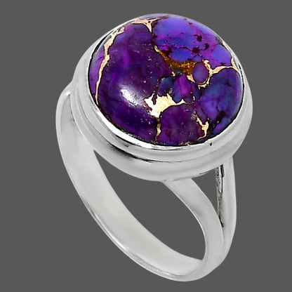 Copper Purple Turquoise - Arizona Ring size-9 R-1008 SDR249020