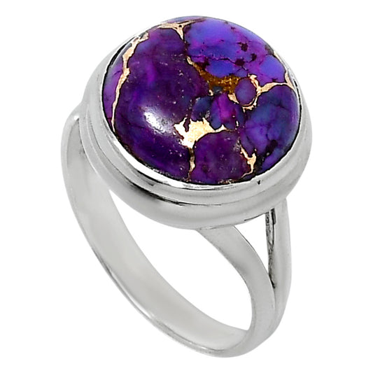 Copper Purple Turquoise - Arizona Ring size-9 R-1008 SDR249020