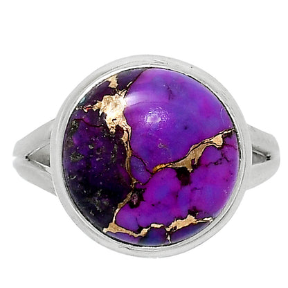 Copper Purple Turquoise - Arizona Ring size-10 R-1008 SDR249024