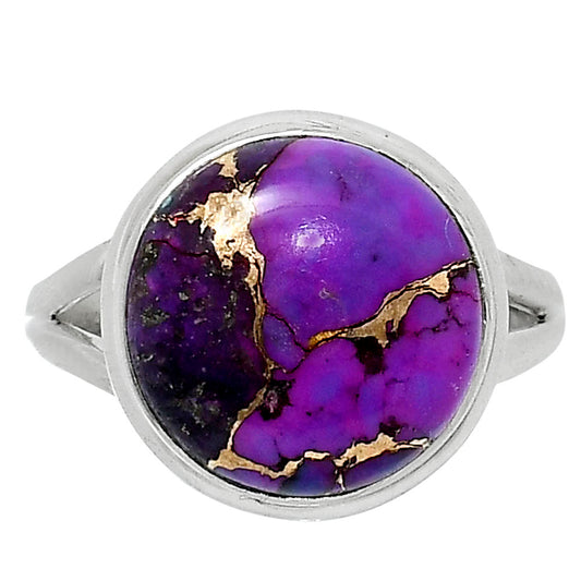 Copper Purple Turquoise - Arizona Ring size-10 R-1008 SDR249024