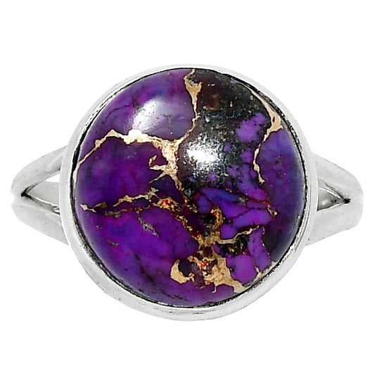Copper Purple Turquoise - Arizona Ring size-10 R-1008 SDR249026