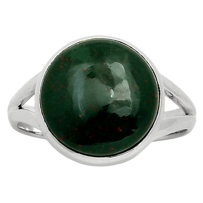 Natural Blood Stone - India Ring size-9 R-1005 SDR249106