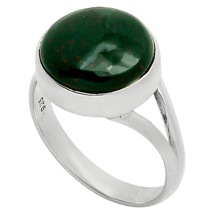 Natural Blood Stone - India Ring size-9 R-1005 SDR249106
