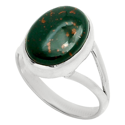 Natural Blood Stone - India Ring size-9 R-1005 SDR249112