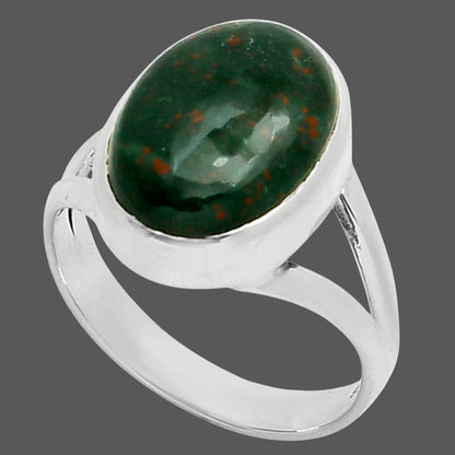 Natural Blood Stone - India Ring size-7 R-1005 SDR249116