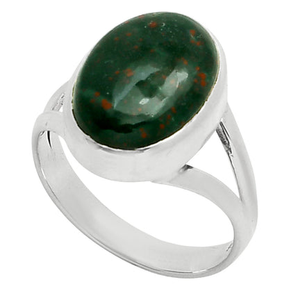 Natural Blood Stone - India Ring size-7 R-1005 SDR249116