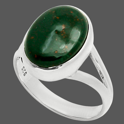 Natural Blood Stone - India Ring size-7 R-1005 SDR249117