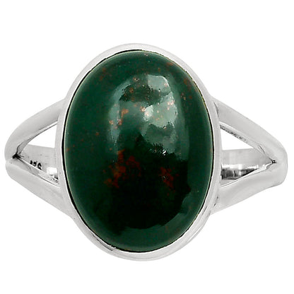 Natural Blood Stone - India Ring size-9 R-1005 SDR249120