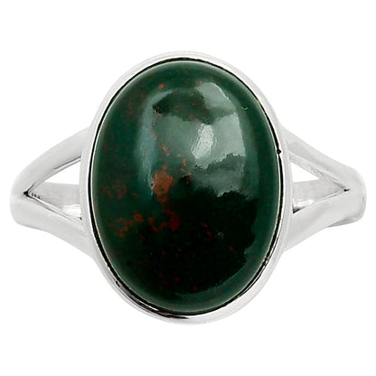 Natural Blood Stone - India Ring size-10 R-1005 SDR249121