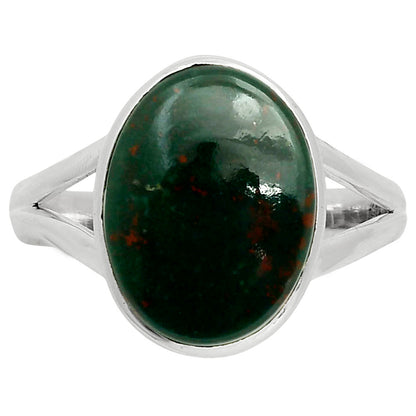 Natural Blood Stone - India Ring size-10 R-1005 SDR249122