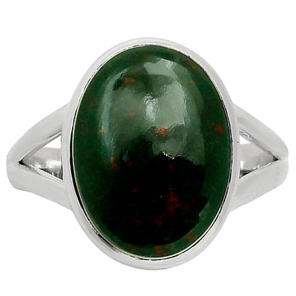 Natural Blood Stone - India Ring size-8 R-1005 SDR249123