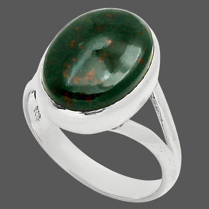 Natural Blood Stone - India Ring size-8 R-1005 SDR249123
