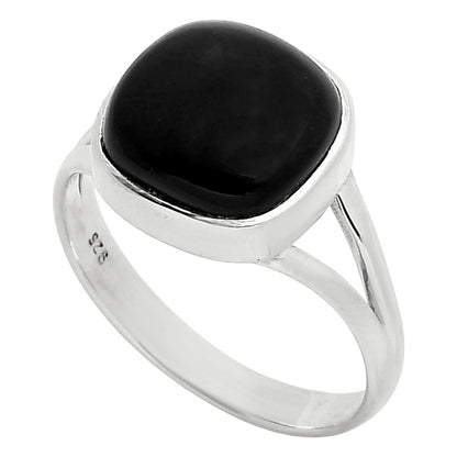 Natural Black Onyx - Brazil Ring size-9 R-1005 SDR249145