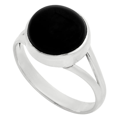Natural Black Onyx - Brazil Ring size-7 R-1005 SDR249180