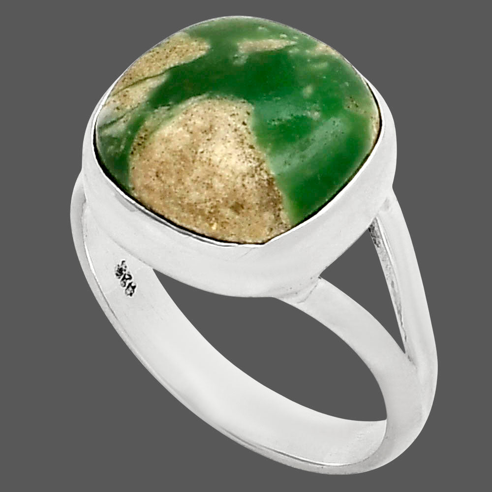 Natural Utah Variscite Ring size-7 R-1005 SDR249204