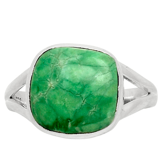 Natural Utah Variscite Ring size-9 R-1005 SDR249219