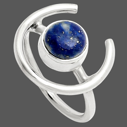 Natural Lapis Lazuli - Afghanistan Ring size-6 R-1036 SDR249233