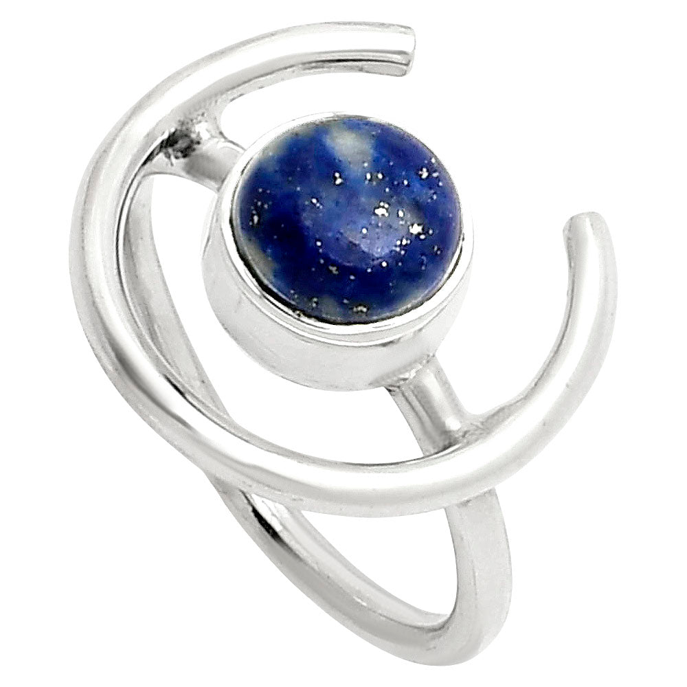 Natural Lapis Lazuli - Afghanistan Ring size-6 R-1036 SDR249233