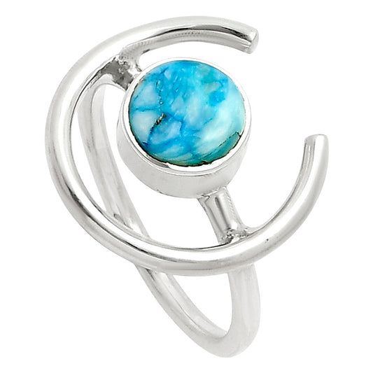 Spiny Oyster Turquoise - Arizona Ring size-6 R-1036 SDR249240