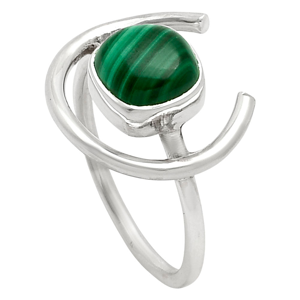 Natural Malachite Eye - Congo Ring size-8 R-1036 SDR249272
