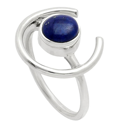 Natural Lapis Lazuli - Afghanistan Ring size-7 R-1036 SDR249275