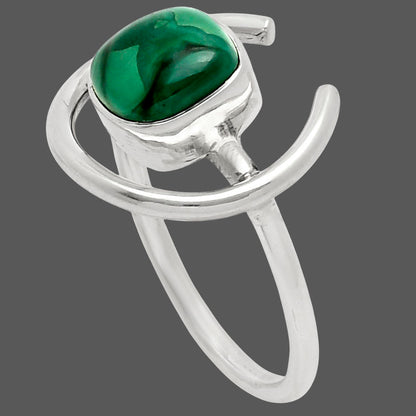 Natural Malachite Eye - Congo Ring size-8 R-1036 SDR249281