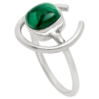 Natural Malachite Eye - Congo Ring size-8 R-1036 SDR249281