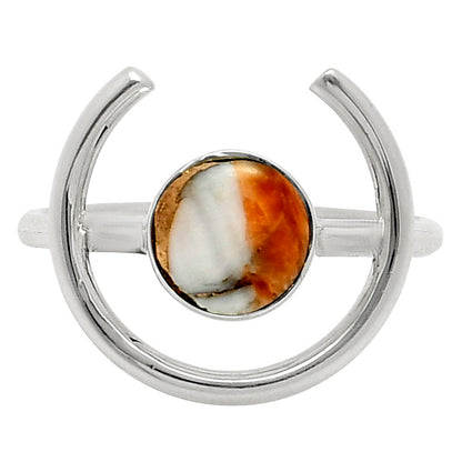 Spiny Oyster Turquoise - Arizona Ring size-8 R-1036 SDR249285