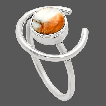 Spiny Oyster Turquoise - Arizona Ring size-8 R-1036 SDR249285