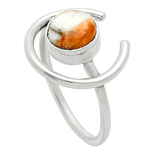 Spiny Oyster Turquoise - Arizona Ring size-8 R-1036 SDR249285