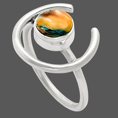 Spiny Oyster Turquoise - Arizona Ring size-7 R-1036 SDR249288