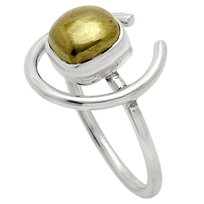 Apache Gold Healer's Gold - Arizona Ring size-8 R-1036 SDR249310