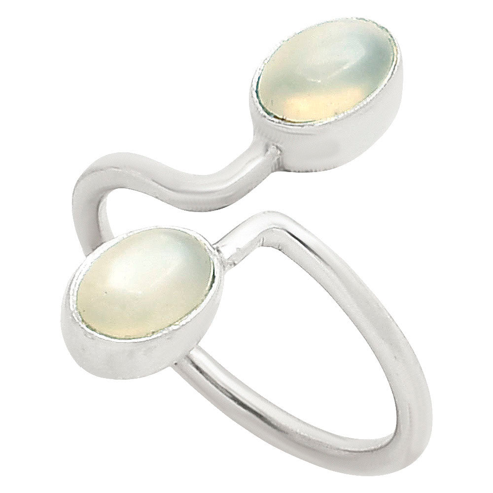 Adjustable - Srilankan Moonstone Ring size-8 R-1587 SDR249363