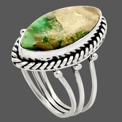 Natural Utah Variscite Ring size-7 R-1010 SDR249433