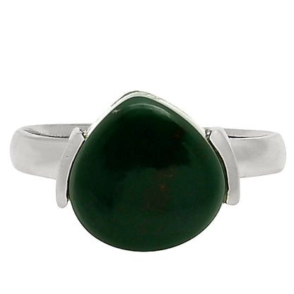 Natural Blood Stone - India Ring size-8 R-1173 SDR249525