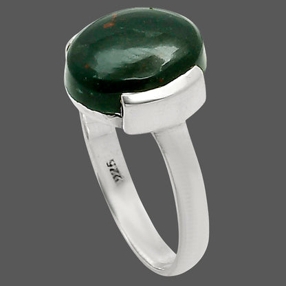 Natural Blood Stone - India Ring size-8 R-1173 SDR249528