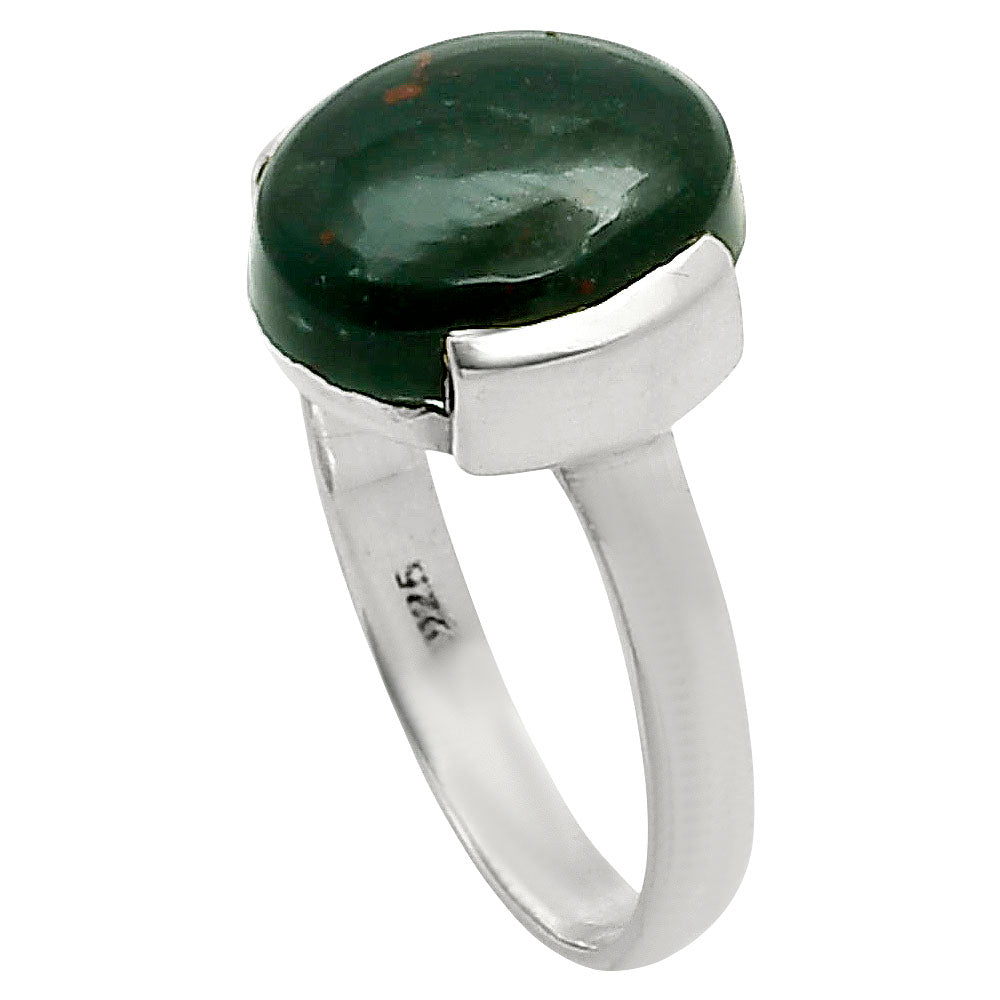 Natural Blood Stone - India Ring size-8 R-1173 SDR249528