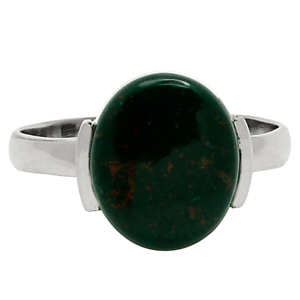 Natural Blood Stone - India Ring size-9 R-1173 SDR249529