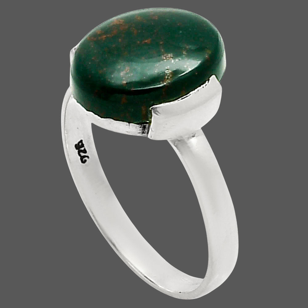 Natural Blood Stone - India Ring size-9 R-1173 SDR249529