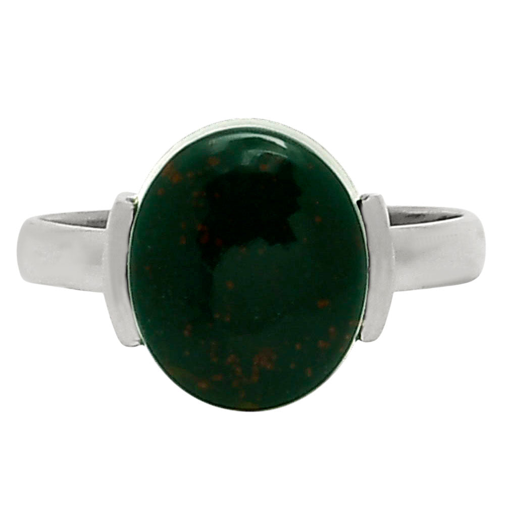 Natural Blood Stone - India Ring size-9 R-1173 SDR249530