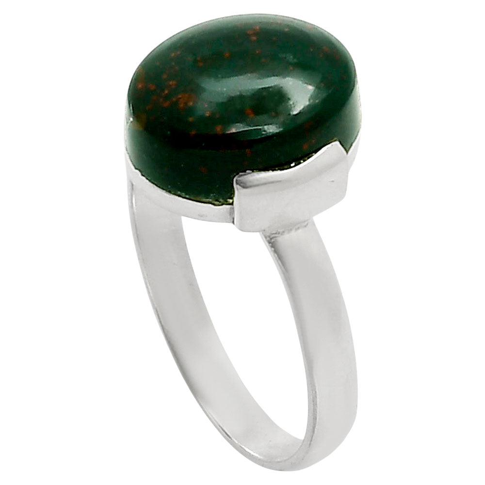 Natural Blood Stone - India Ring size-9 R-1173 SDR249530