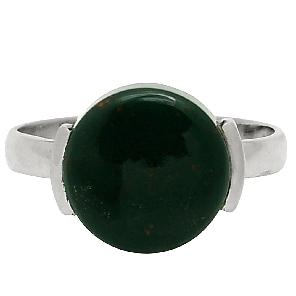 Natural Blood Stone - India Ring size-9 R-1173 SDR249533