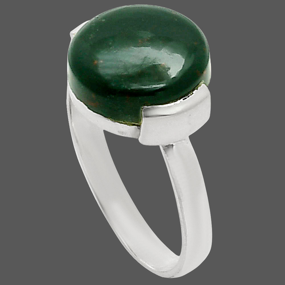 Natural Blood Stone - India Ring size-9 R-1173 SDR249533
