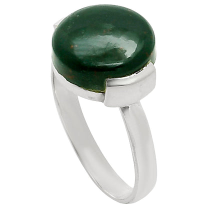 Natural Blood Stone - India Ring size-9 R-1173 SDR249533