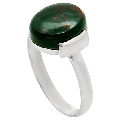 Natural Blood Stone - India Ring size-10 R-1173 SDR249537