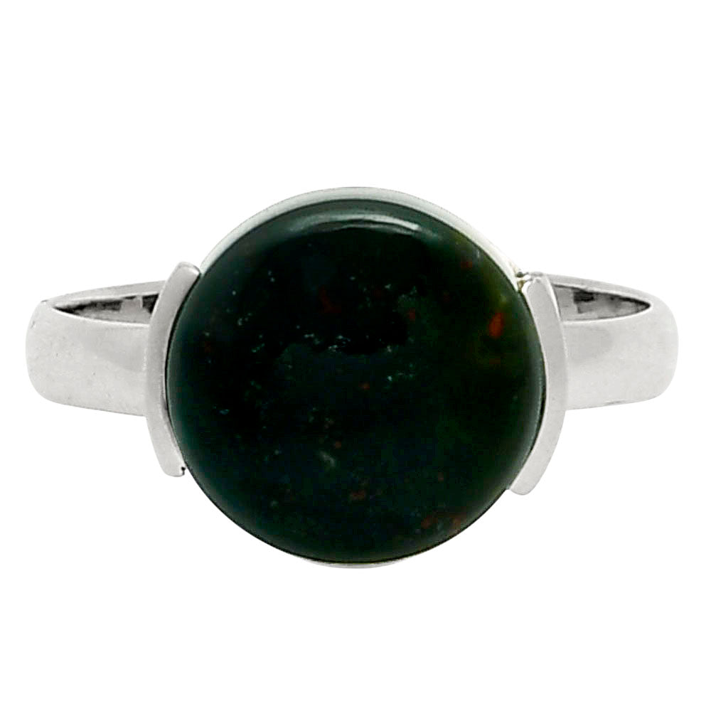 Natural Blood Stone - India Ring size-10 R-1173 SDR249538