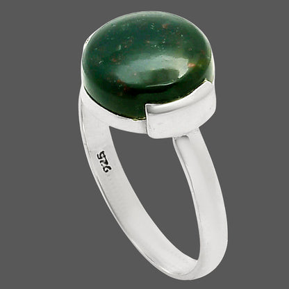 Natural Blood Stone - India Ring size-10 R-1173 SDR249538